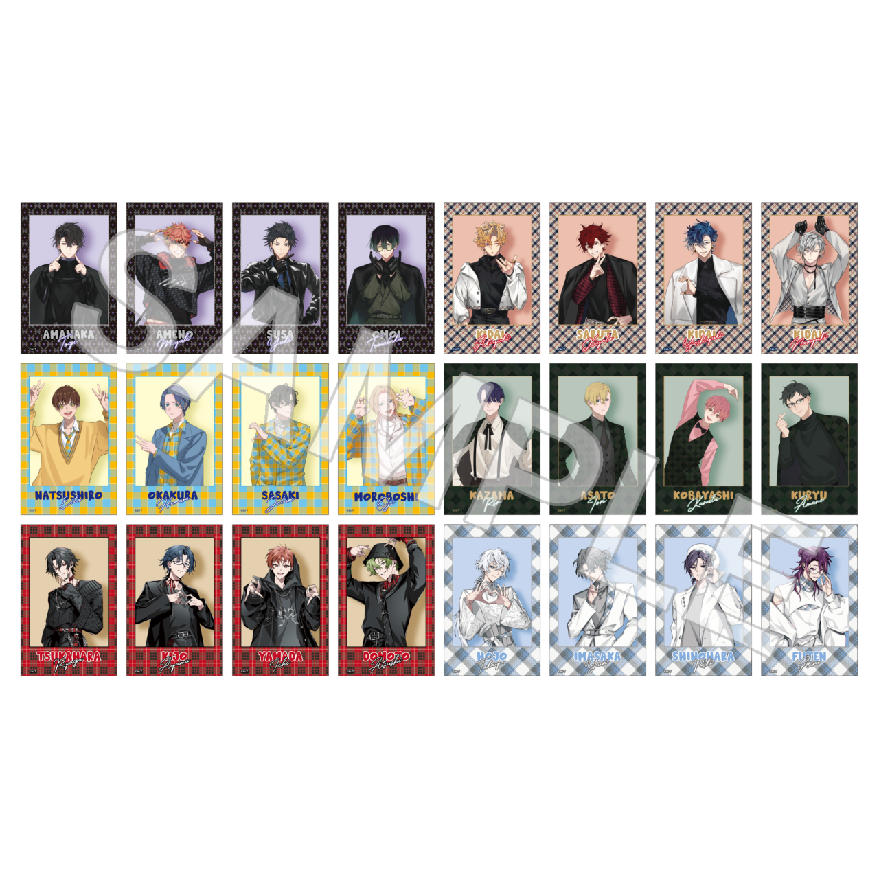 【AGF2025】チェキ風カードコレクション 2枚セット